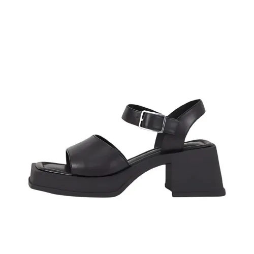 VAGABOND SHOEMAKERS Strap Sandals 6.7cm Women's Black