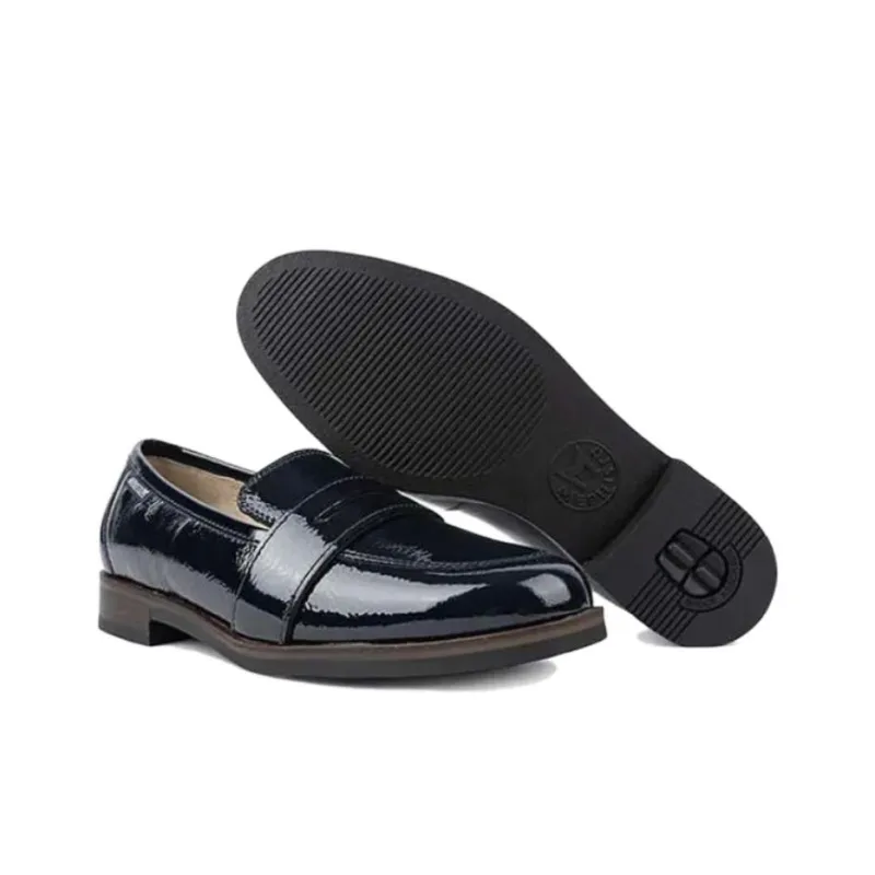 MEPHISTO Loafers Women's Black/Dark Blue-5