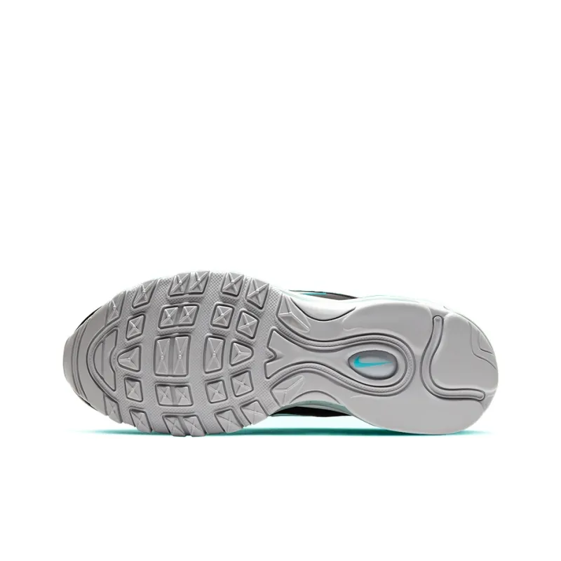 Nike Air Max 97 Platinum Black Aurora Green Women's-4