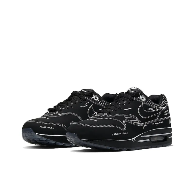 Nike Air Max 1 Tinker Sketch To Shelf Black-2
