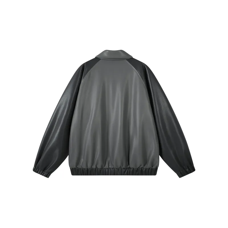 Find Yourself Leather Jacket Unisex-7