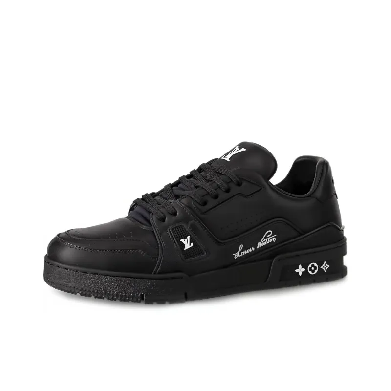 LOUIS VUITTON Lv Trainers 'Black'-0