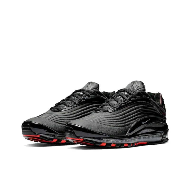 Nike Air Max Deluxe Black Crimson-2