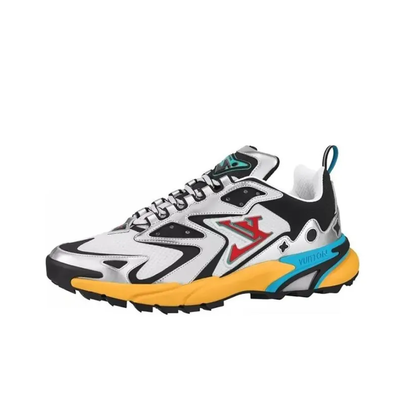 LOUIS VUITTON Lv Runner Tatic Sneakers 'Silver Multi color'-0