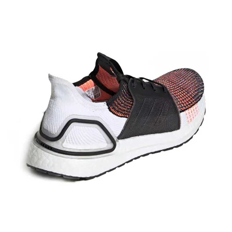 Adidas Ultra Boost 2019 Black White Solar Orange-4