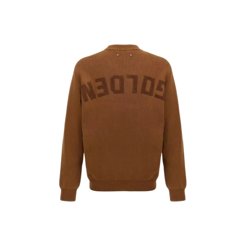 Golden Goose Logo Detailed Knitted Jumper-1