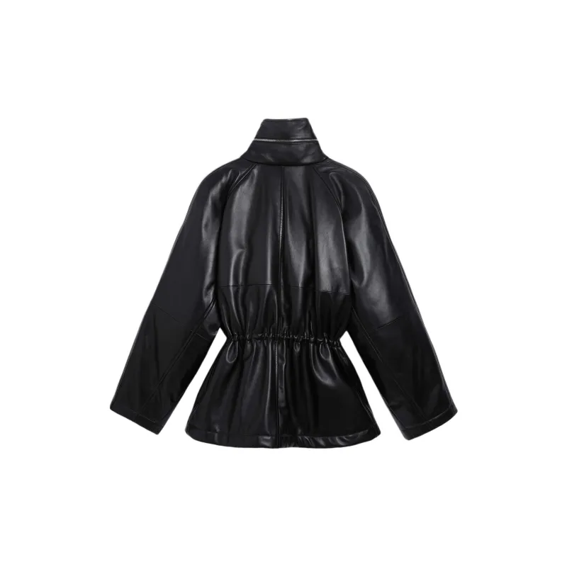 Phoebe Philo Leather Jacket Women's Black-1