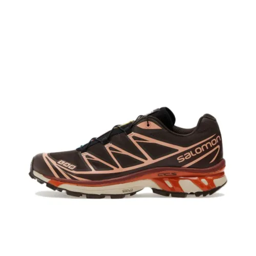 SALOMON XT-6 'Chocolate Fondant Peach'