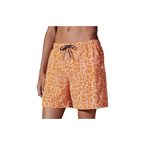 HERMES Swimming Shorts Men Orange