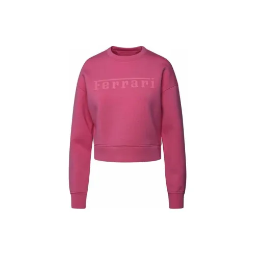 Ferrari Sweatshirts Women's Pink