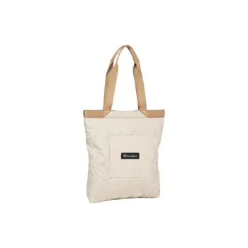 Champion Corduroy Tote Bag Shopping Bag Handbag Shoulder Bag Women's White