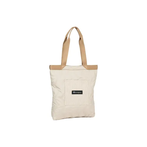 Champion Corduroy Tote Bag Shopping Bag Handbag Shoulder Bag Women's White