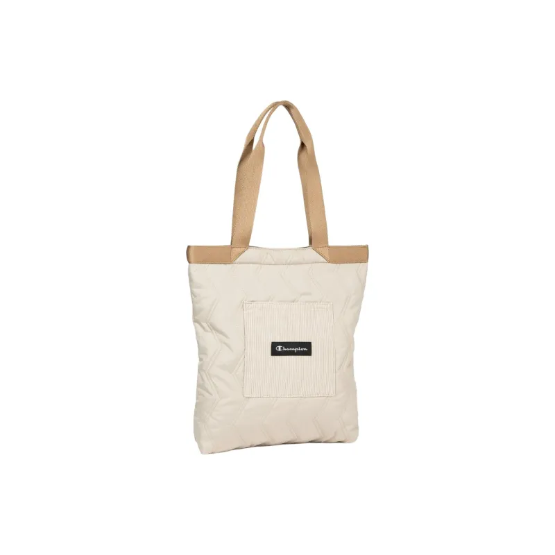 Champion Corduroy Tote Bag Shopping Bag Handbag Shoulder Bag Women's White-0