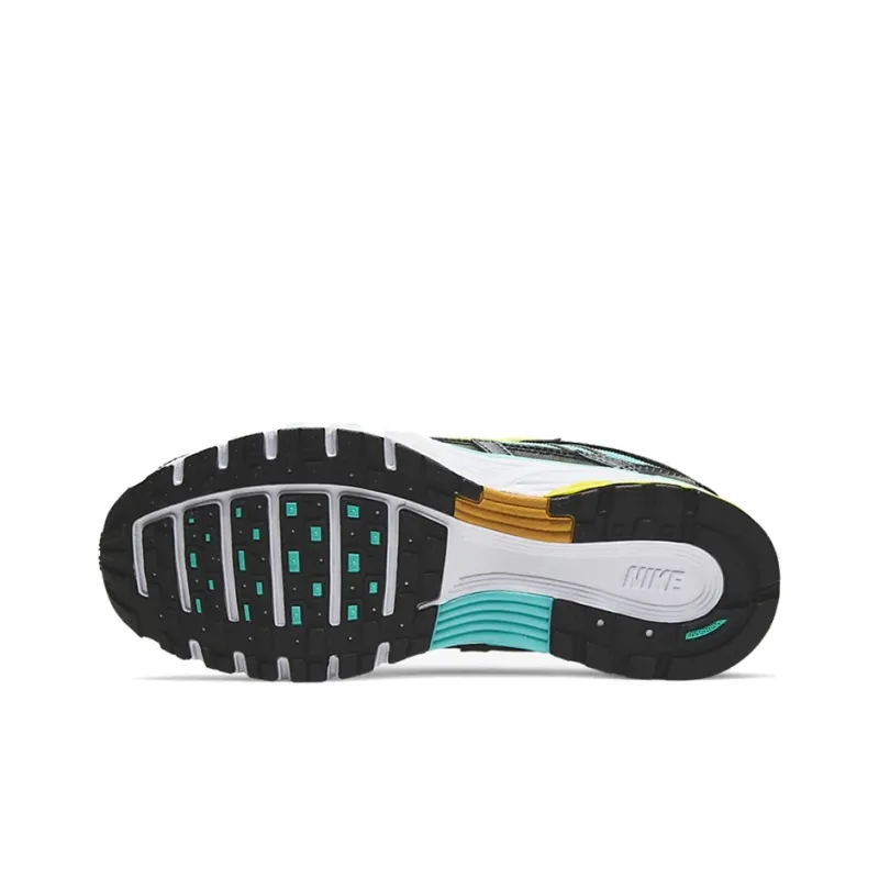 Nike P 6000 Black Teal Yellow Women's-4