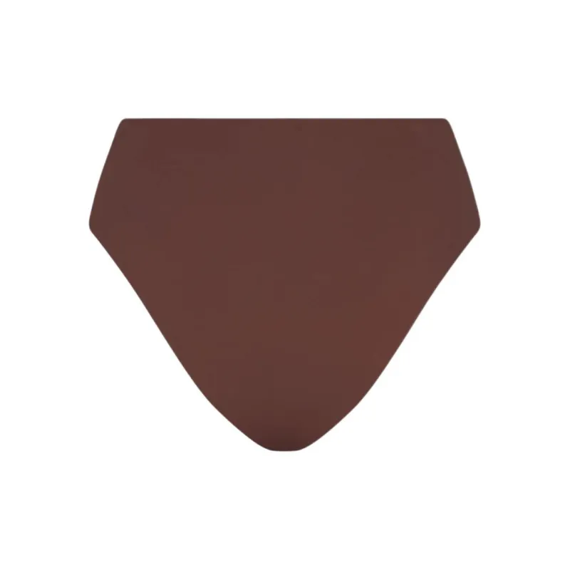 Khy SS24 DROP 008 High Waist Bikini Bottom Swimming Shorts Women's CHOCOLATE/Chocolate-1