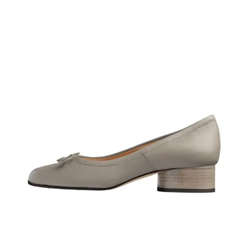 Maison Margiela Tabi 30mm Leather Ballerina Pumps