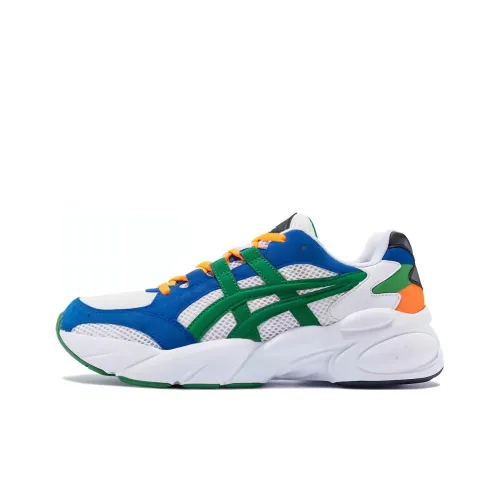 Asics Gel-BND Running Shoes Men Low-Top White/Blue/Green/Bright Orange