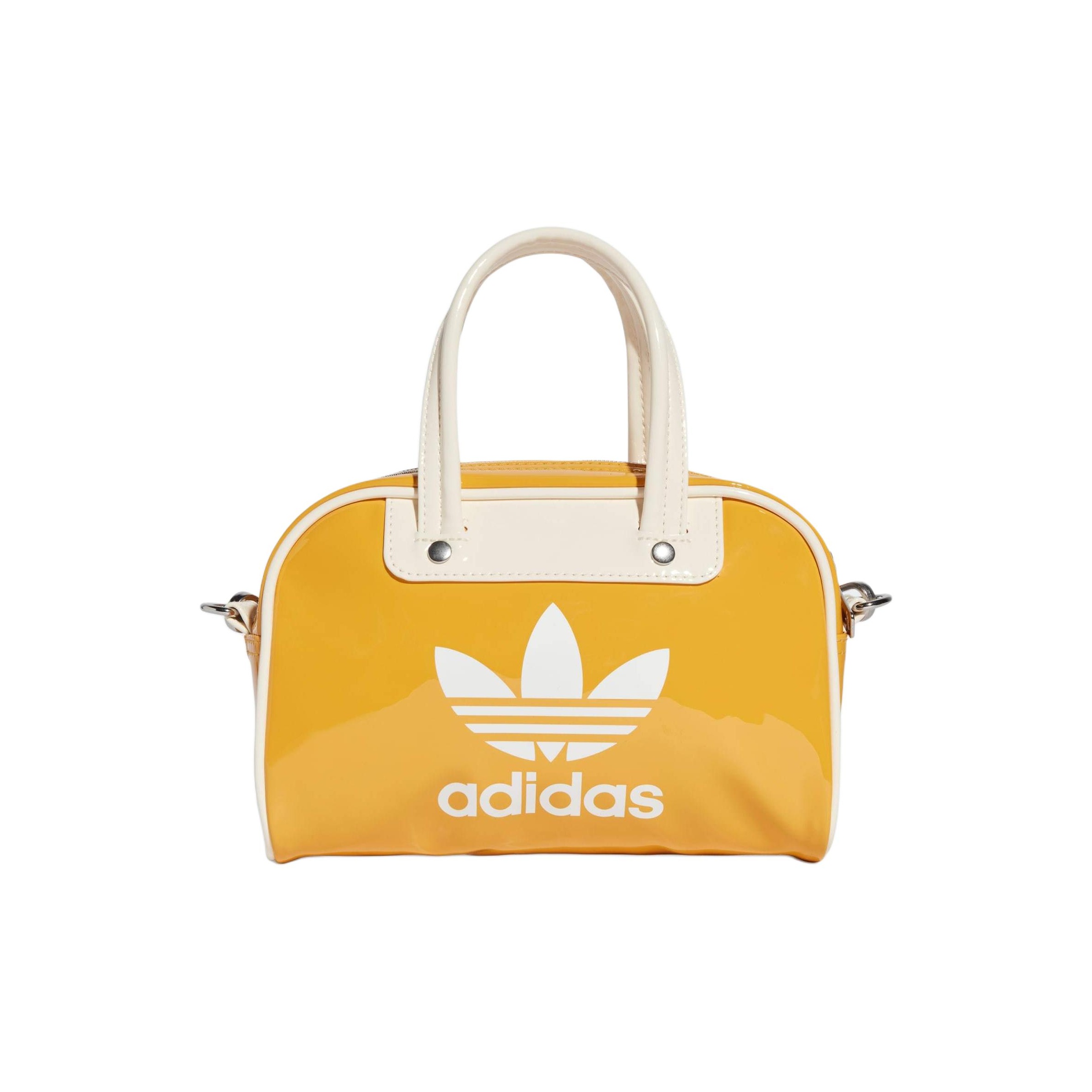 Adidas Polyurethane Bowling Bag Shoulder Bag Handbag Mini