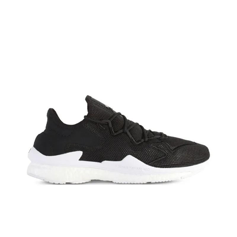 Y 3 Adizero Runner Black White-1