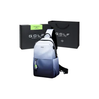 GOLF Fabric Shoulder Bag Crossbody Bag Sling Bags Medium Size Men's Ink-Wash Gradient