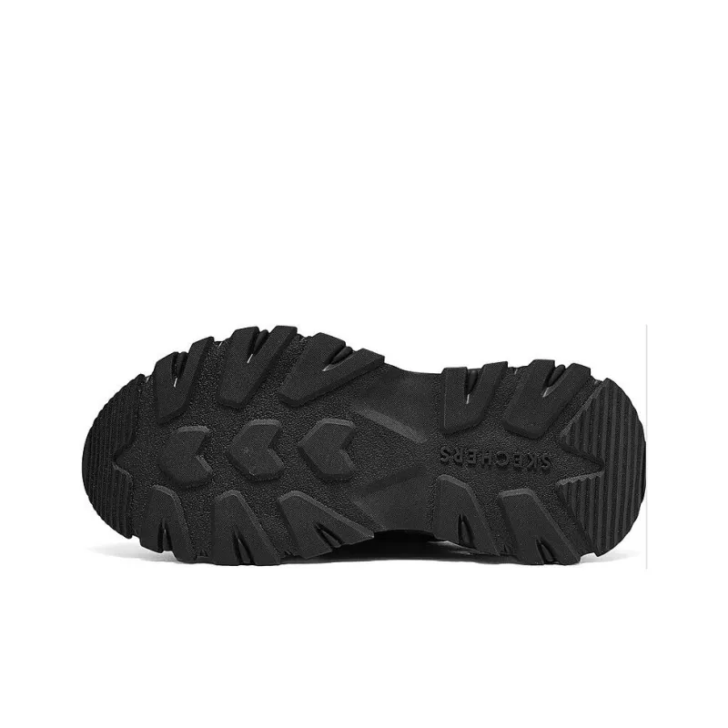 Skechers Uno Anti Slip Wear Resistant Low Top Casual Shoes Men's Black-4