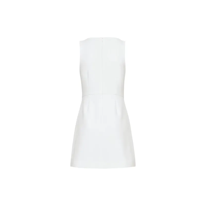 ARITZIA Babaton Bond Dress Sleeveless Dress Women's White/White-1