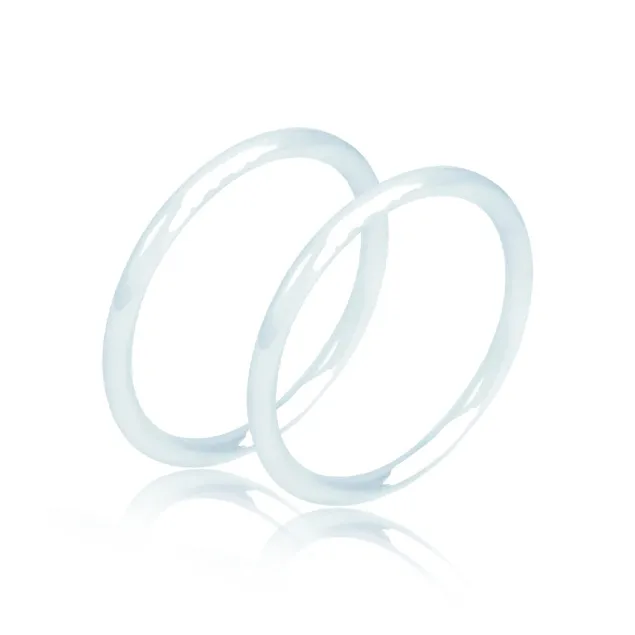 Kim Ka Fook Chalcedony Jade Bangles Women's-5