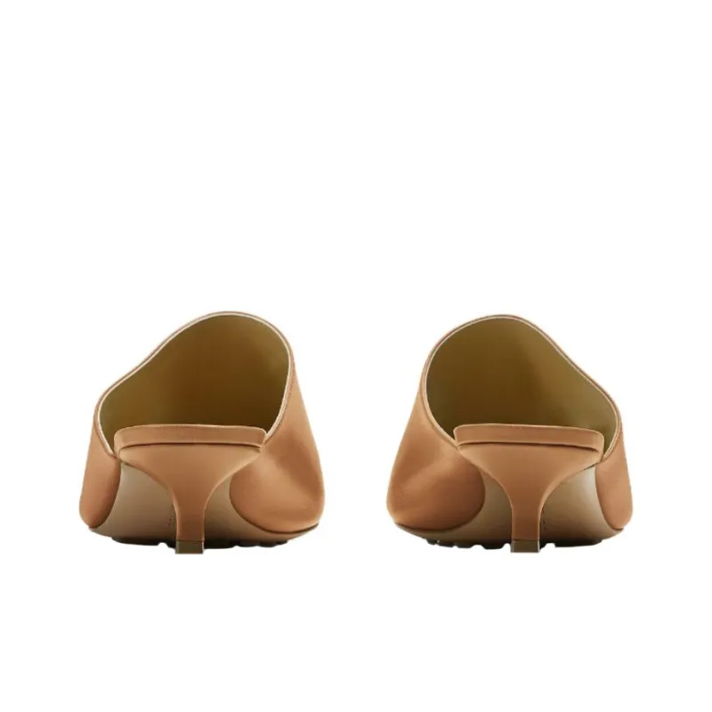 Bottega Veneta Stretch Stylish Sandal 3.5cm Women's Brown-3