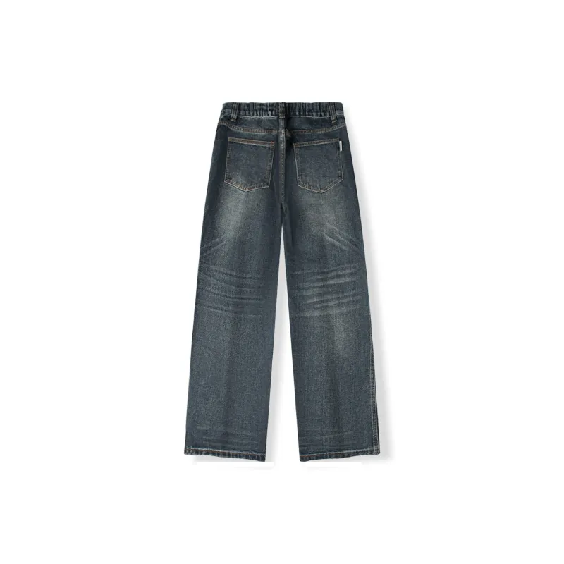 WILD LEADER Summer Jeans Unisex Blue-1