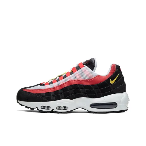 Nike Air Max 95 Black Crimson Yellow