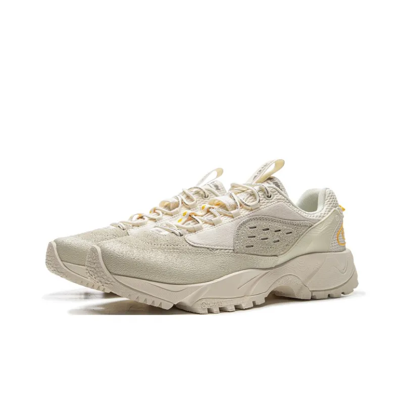 LiNing CF Su Xi Xingye V2 Cushioning Support Low Top Outdoor Hiking Shoes Women's White-2