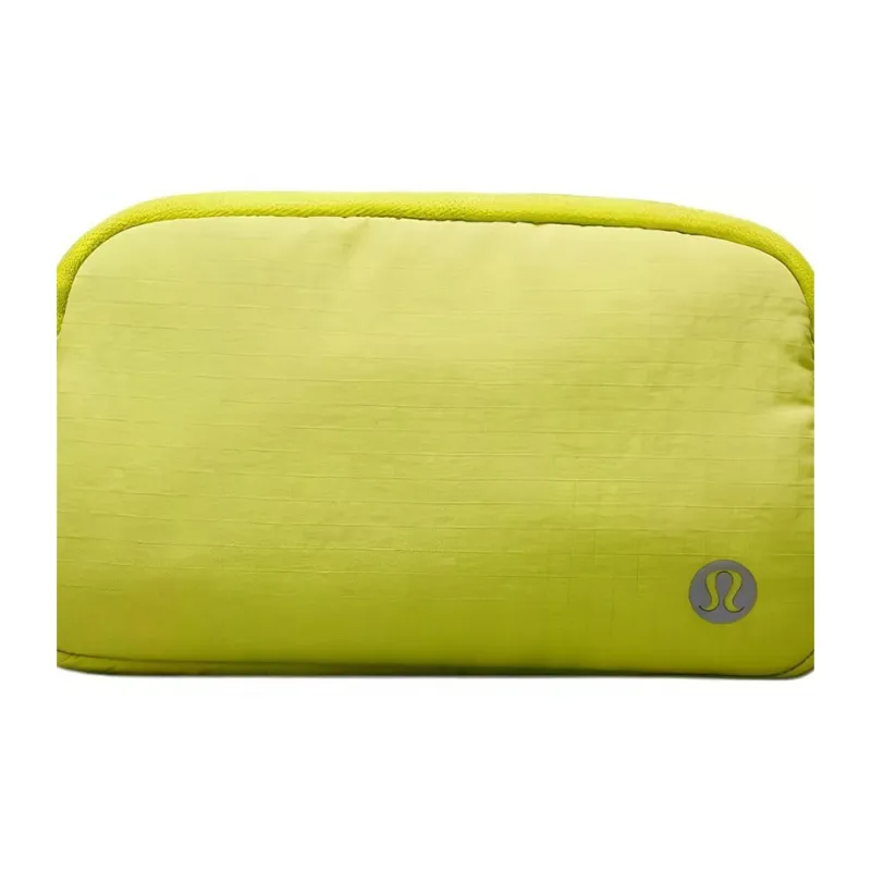 Lululemon Everywhere Nylon Shoulder Bag Crossbody Bag Fanny Pack Mini Unisex Lichen Lime & Transverse Gray-4