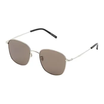 DKNY Square Sunglasses Unisex Silver