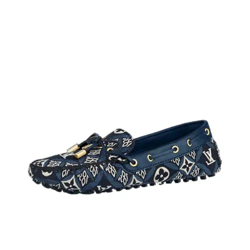 LOUIS VUITTON Gloria Women's Casual Shoes Women's Blue