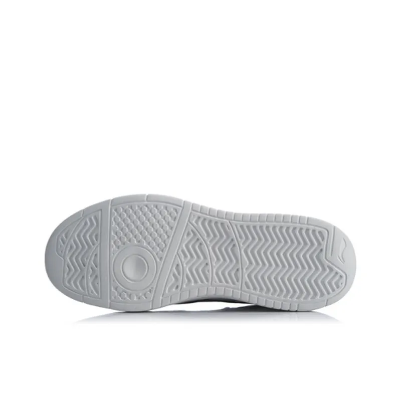 LiNing Wave Superwave Lite Slip Resistant, Abrasion Resistant, Lightweight Low Top Skateboard Shoes Men's Black White-4