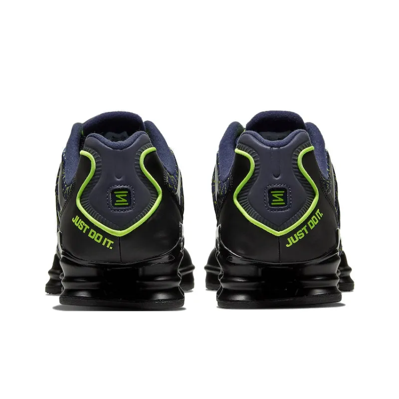 Nike Shox Tl Mini Swoosh Obsidian Black Volt-3