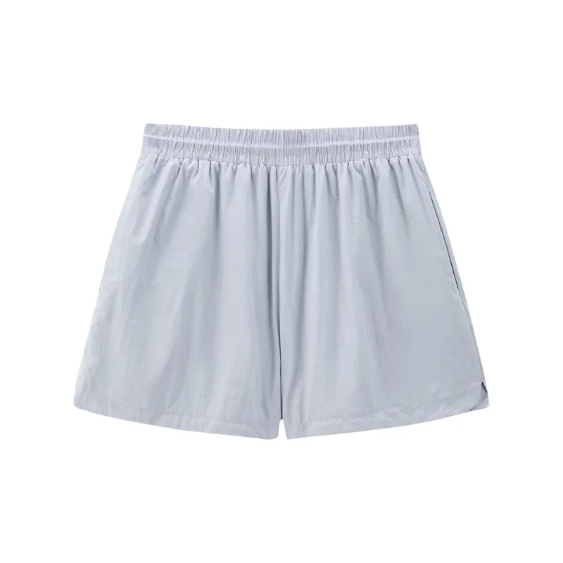LEDIN Casual Shorts Women's Aqua Blue-1