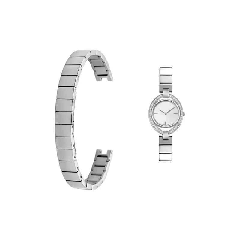 Craftsman Watch Band Compatible With Swarovski 5376839 5376812 5376830 Notch Stainless Steel 10mm Unisex-0