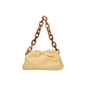 MANSUR GAVRIEL Fabric One Shoulder Handbags Mini Women's Beige Multicolor Natural