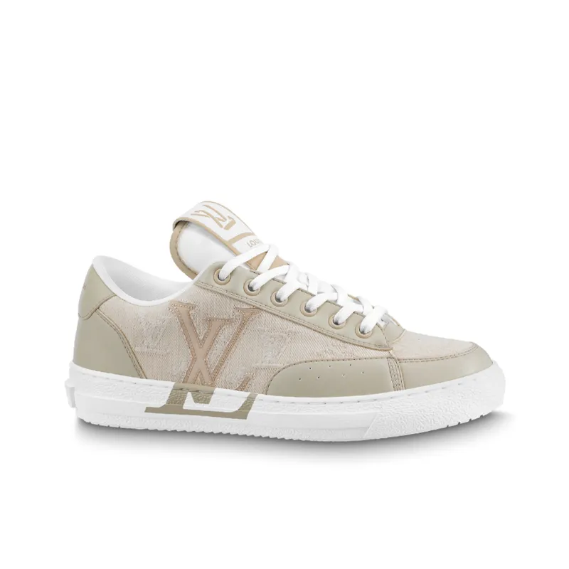 LOUIS VUITTON Charlie Sneakers 'Beige White' Women's-1