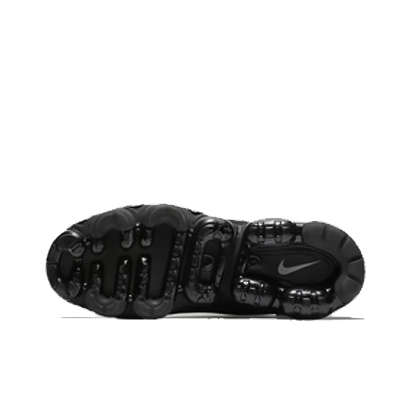Nike Air VaporMax Leather Triple Black-3