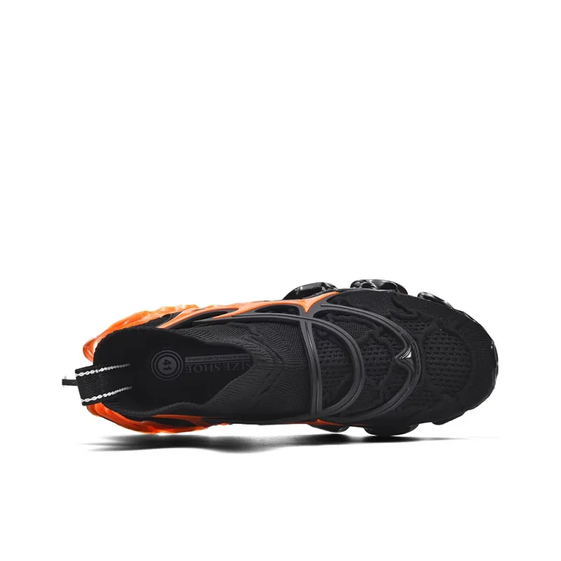 Comanier Cushioning And Breathable Mid Top Casual City Commute Sprint Long Distance Running Shoes Unisex-5