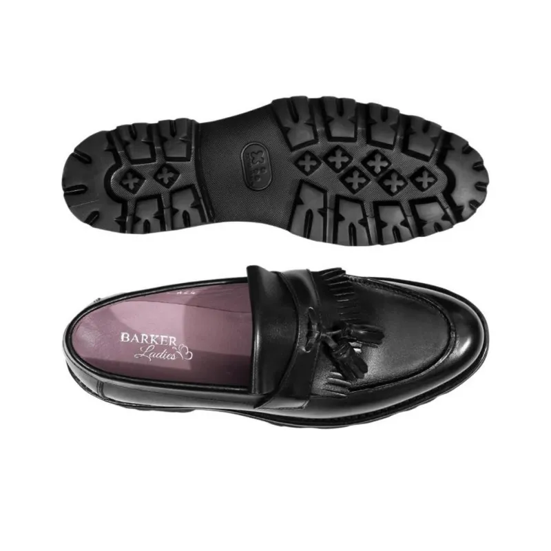 BARKER Tia Loafers Women's Black-4