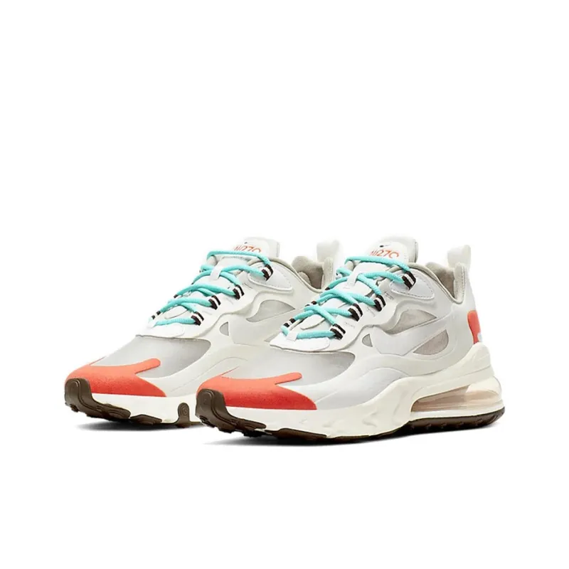 Nike Air Max 270 React Light Beige Chalk Women's-2