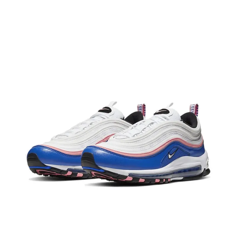 Nike Air Max 97 White Game Royal Pink Gaze-2