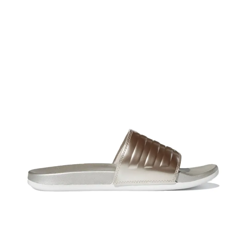 Adilette Women's Adidas Comfort Slide 'Champagne Metallic' Women's-1