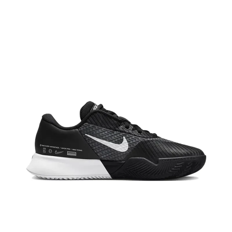 Nike Court Air Zoom Vapor Pro 2 'Black White' Women's-1