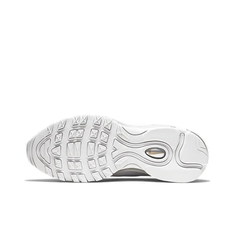 Nike Air Max 98 White Silver Gold Women's-4