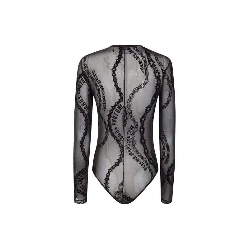VERSACE JEANS COUTURE Bodysuits Women's Black-1