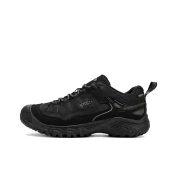 KEEN Targhee Anti Slip Wear Resistant Low Top Outdoor Shoes Men's Black